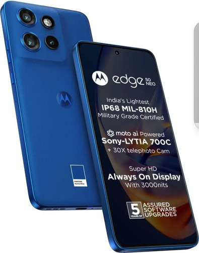 Motorola Edge 50 Neo Dual Sim 512gb 12gb Ram Azul
