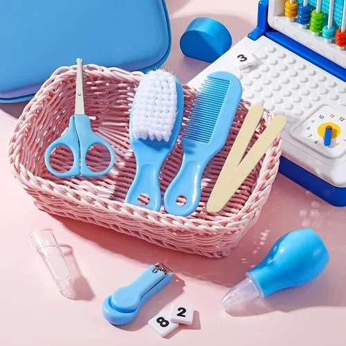 Juego De 20 Termómetros Para El Cuidado De Las Uñas Baby Car Color Azul