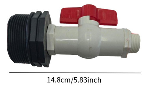 Válvula De Control De Pvc Para Grifo De Barril, Conector