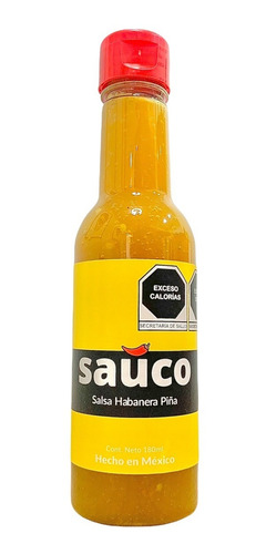 Salsa Sauco Habanero Piña 24pz De 180ml