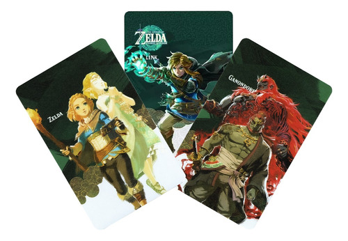 Tarjeta Amiibo Link Tears Of The Kingdom - Estandar Y Mini