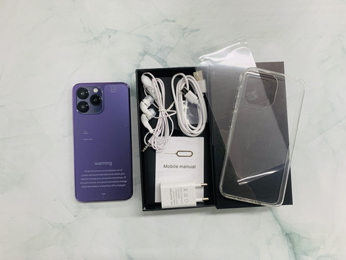 A Edición Especial Smartphone 14 Promax Global Version Teléfonos Inteligentes De Pantalla Completa De 6,5 Pulgadas 8gb+256gb Dual Sim