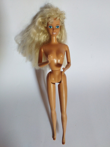 Barbie Rubia Cintura Giro Hecho En México 