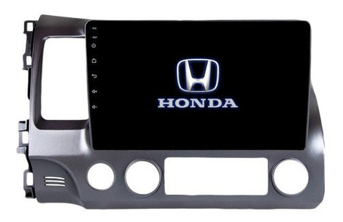 Imagem 2 de 8 de Multimidia Honda Civic 07 11 4k Cam Front Octacore Tv Full