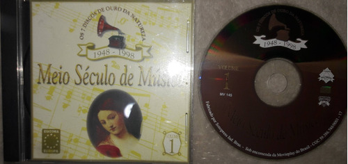 Cd Original Meio Século De Música Volume 1