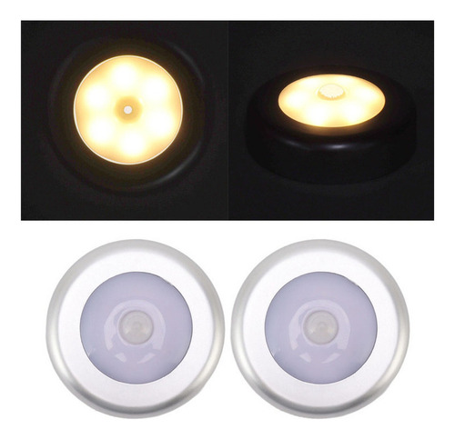 Nuevo Sensor De Movimiento Luz Nocturna Ojo Redondo Pequeño