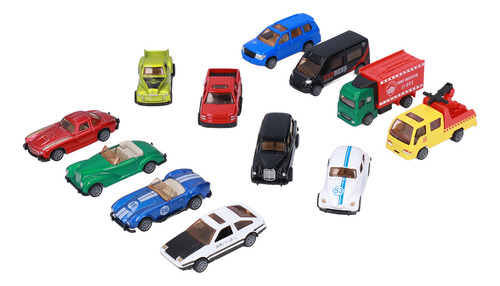 Juego De Vehículos De Aleación Para Niños A Escala 1:60