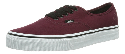 Vans Unisex Auténtico Port Royale Rojo - Negro Zapatilla De 