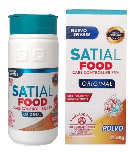 Satial Food Carb Controller Polvo 50g Bloquea Carbohidratos