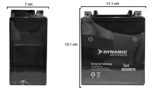 BATERIA MOTO YTX7L-BS / BTX7L-BS GEL