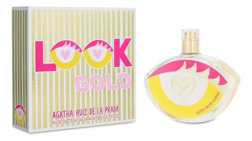 Perfume Agatha Ruiz De La Prada Look Gold Edt 80ml +