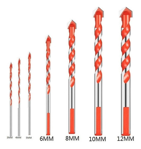 Brocas Multifuncionales For Perforar Agujeros De Vidrio 7