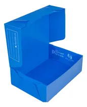 Comprar Caja Archivo Plastica Oficio 12 25x36x12cm Pack 10 Unidades Color Azul Binderplus