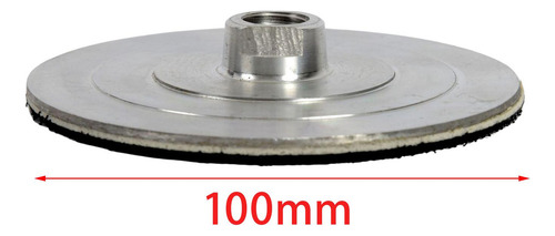 Soporte De Respaldo De Aluminio, Soporte De Placa M14 100mm