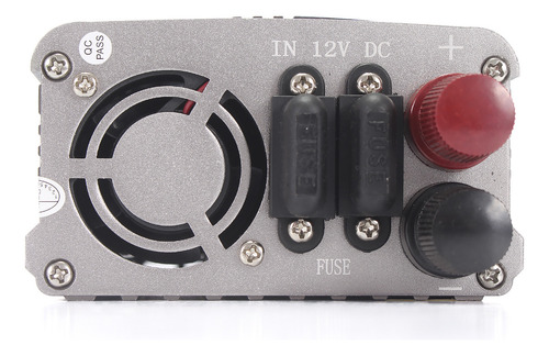 Kit Inversor Conversor De Tensão Energia 12v Para 220v 1000w Pico 2000w Onda Modificada Tripla Proteção Tomada Universal Botão Liga/desliga Led Indicador Acompanha 4 Fusiveis Verde E 2 Vermelho Brinde