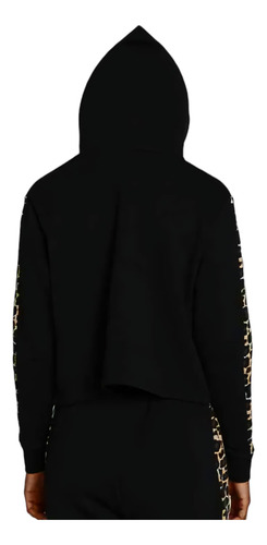Sudadera Puma Corta Leo Cropped Mujer Original