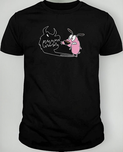 Playera Perro Clásicos Coraje Caricaturas Cab/dam/inf