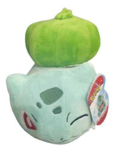 Imagem 7 de 10 de Pelúcia Pokémon Bulbassauro Bulbasaur Tipo Planta Sunny
