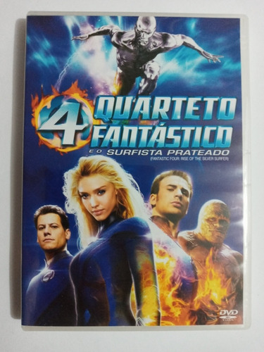 Dvd Quarteto Fantastico E O Surfista Prateado