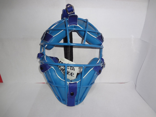 Careta De Catcher Alambron Acerado Adulto Palomares Genuino