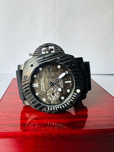 Reloj Pulsera Panerai Marina Negro Negro Negro (Usado)