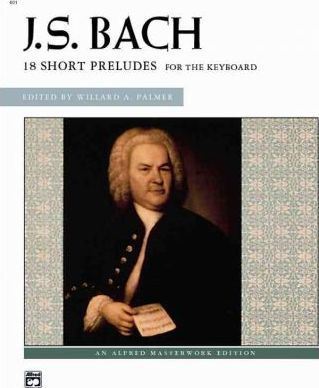 Libro Bach -- 18 Short Preludes - Johann Sebastian Bach