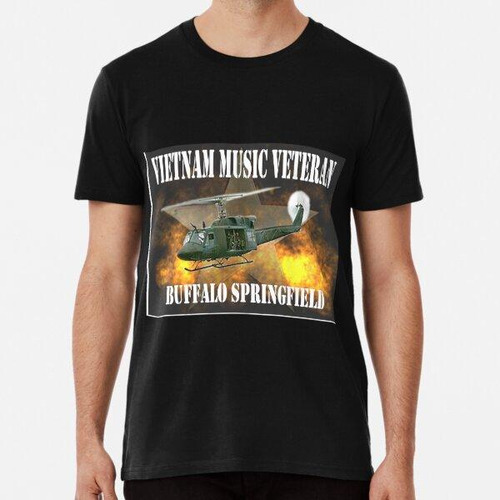 Remera Veteranos De La Música De Vietnam - Buffalo Springfie