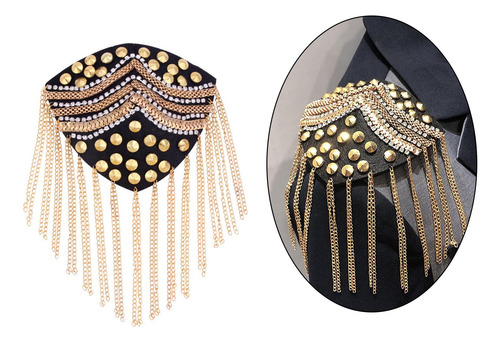 2 Piezas Borla Charretera Retro Moda Disfraz Accesorio