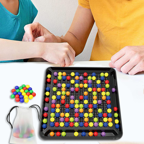 Juego De Cuentas Con Tablero De Clavijas, Juego 168 Piezas