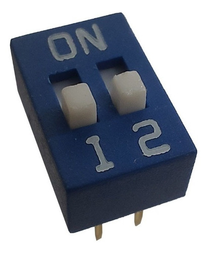 Dip Switch 2 Posiciones Llaves Interruptor Arduino X 4unid