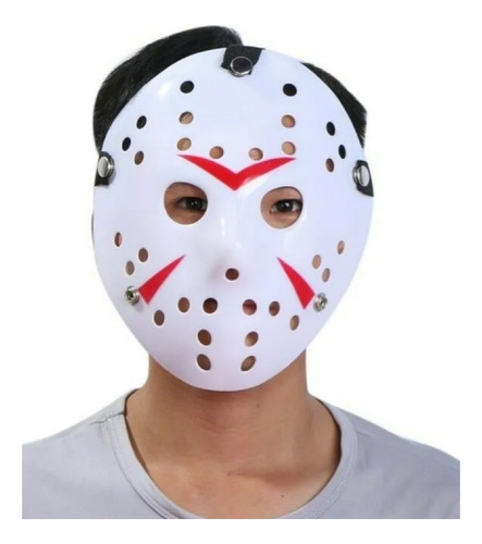 Máscaras Para Espantar Halloween, Mxjwe-005, 5 Pzas. 25x18x5 Color Blanco Jasonwhite