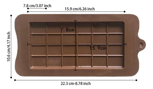 Molde Para Hacer Barras De Chocolate Molde Para Hacer Dulces