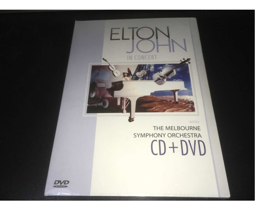 Elton John In Concert With The Melbourne Orchestra Cd + Dv 