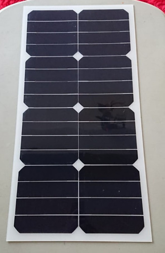 Panel Solar 25w 18v 1.39a Semi Flexible Super Ligero
