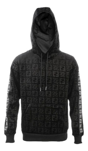 Sudadera Hombre Diseño En Terciopelo Capucha Hoodie