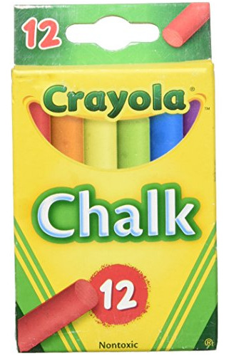 Crayola Multi Color Childerns Chalk, 12 Por Paquete 36 Paque