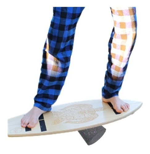 Imagen 3 de 7 de Tabla Equilibrio Balance Juego Ejercicio + Bolso + Rodillo