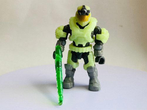 Halo Mega Bloks Spartan Brilla En La Obscuridad Set 97516 1 Spartan Brilla En La Obscuridad Set 97516 (Usado)