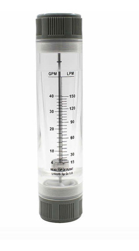 Rotametro Medidor De Flujo Agua 2-20gpm 1 Npt 120$