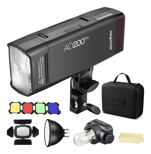 Godox Ad200pro Ad200 Pro 200ws 2.4g Ttl 1/ Hss Flash Strobe.