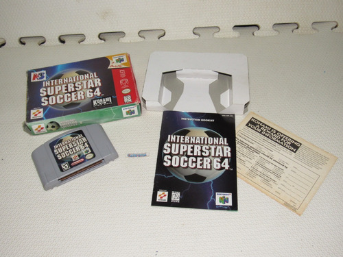 International Superstar Soccer 64 Nintendo 64 Completa