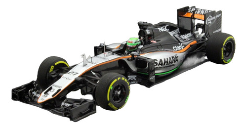1/43 Minichamps Nico Hulkenberg Force India Vjm09 F1 2016 Cinza