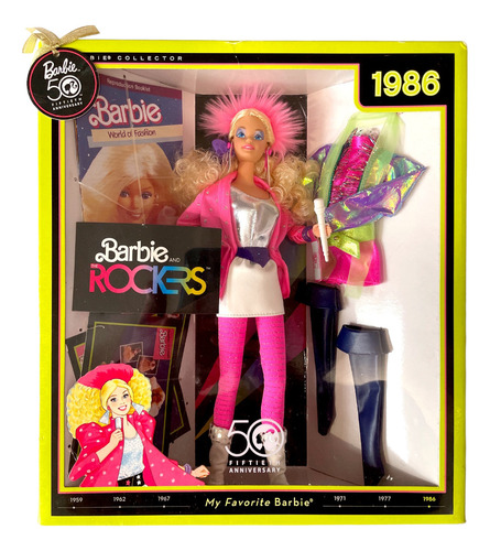 Barbie And The Rockers My Favorite Barbie Mattel 2008 Repro (Usado)