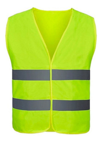 Chaleco De Seguridad Amarillo Talla Xxxl Tolsen