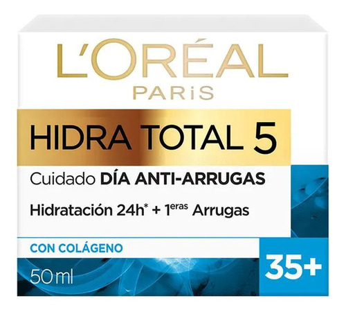 Loreal Hidra-total 5 Antiarrugas 35+ 50ml Original