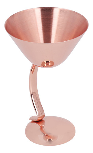 Copa De Martini De Acero Inoxidable, 150 Ml, Chapada En Cobr