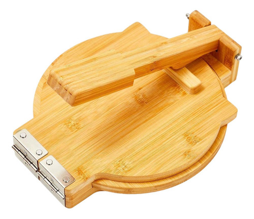 Presionador De Piel De Bola De Tortilla De Madera, Envoltura