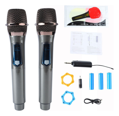 . Universal Micrófono Inalámbrico Profesional Karaoke Kit