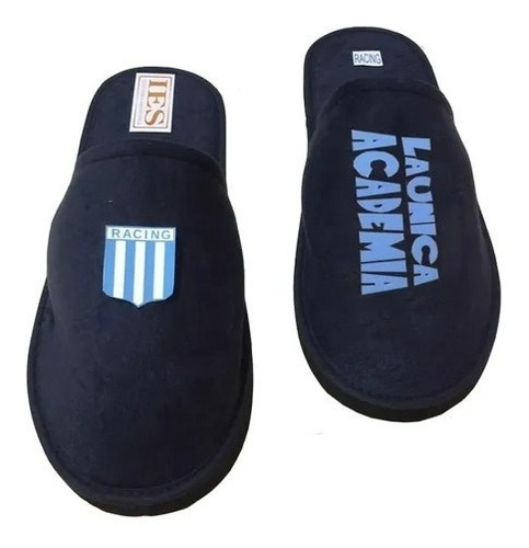 Pantuflas Chinelas Estampadas De Futbol Equipos Racing