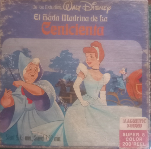 Película Super 8mm El Hada Madrina De Cenicienta (Usado)